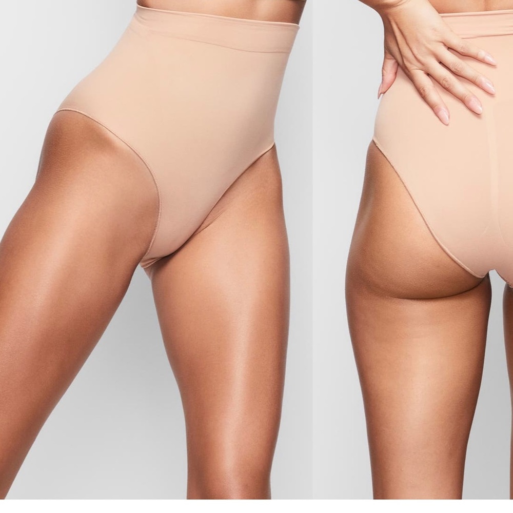 SKIMS High-Waisted Shapewear in Nude
